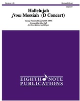 Hallelujah from Messiah ( D Concert ) Brass Quintet and Organ cover